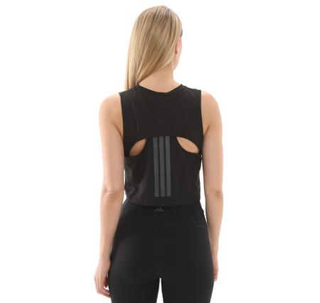 adidas Boxy Tank 3S Kadın T-Shirt Siyah