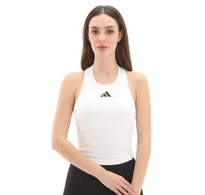 adidas Bra Tank 3S Kadın T-Shirt Beyaz