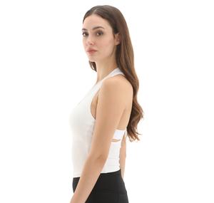 adidas Bra Tank 3S Kadın T-Shirt Beyaz