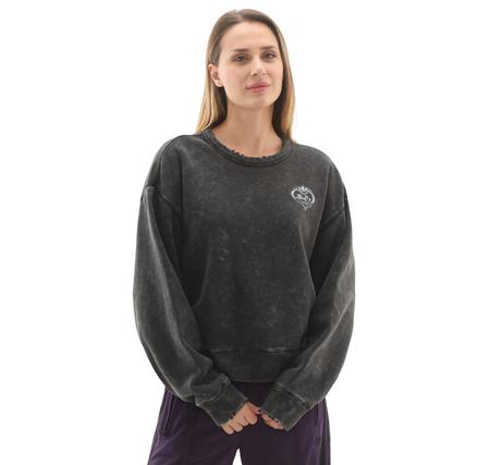 adidas Buffy Crew Kadın Sweatshirt Siyah adidas Buffy Crew Kadın Sweatshirt Siyah