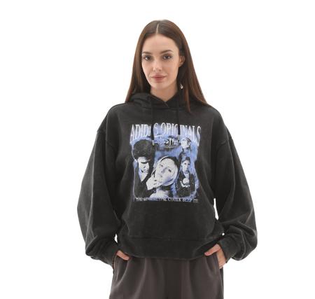 adidas Buffy Hoodıe Kadın Sweatshirt Siyah adidas Buffy Hoodıe Kadın Sweatshirt Siyah