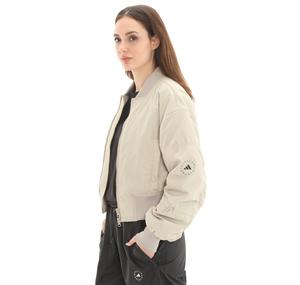 adidas By Stella Mccartney Crop Kadın Ceket Bej