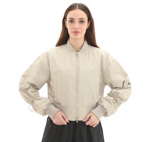 adidas By Stella Mccartney Crop Kadın Ceket Bej