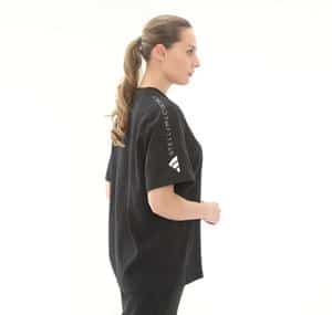 adidas By Stella Mccartney Kadın T-Shirt Siyah