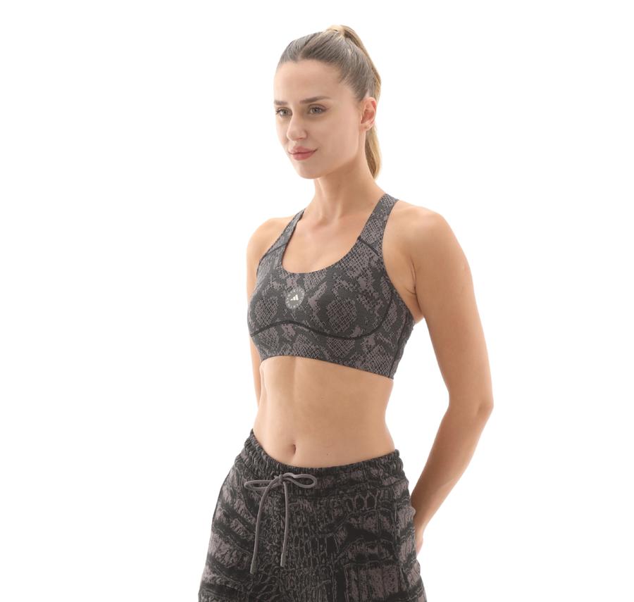 adidas By Stella Mccartney Training Bra Kadın Büstiyer Gri adidas By Stella Mccartney Training Bra Kadın Büstiyer Gri