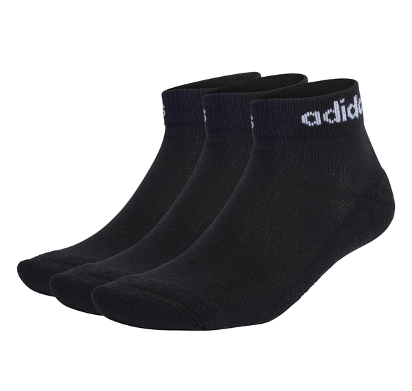 adidas C Lın Ankle 3P Çorap Siyah adidas C Lın Ankle 3P Çorap Siyah