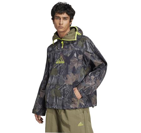 adidas Camo Jacket Q1 Erkek Ceket Antrasit