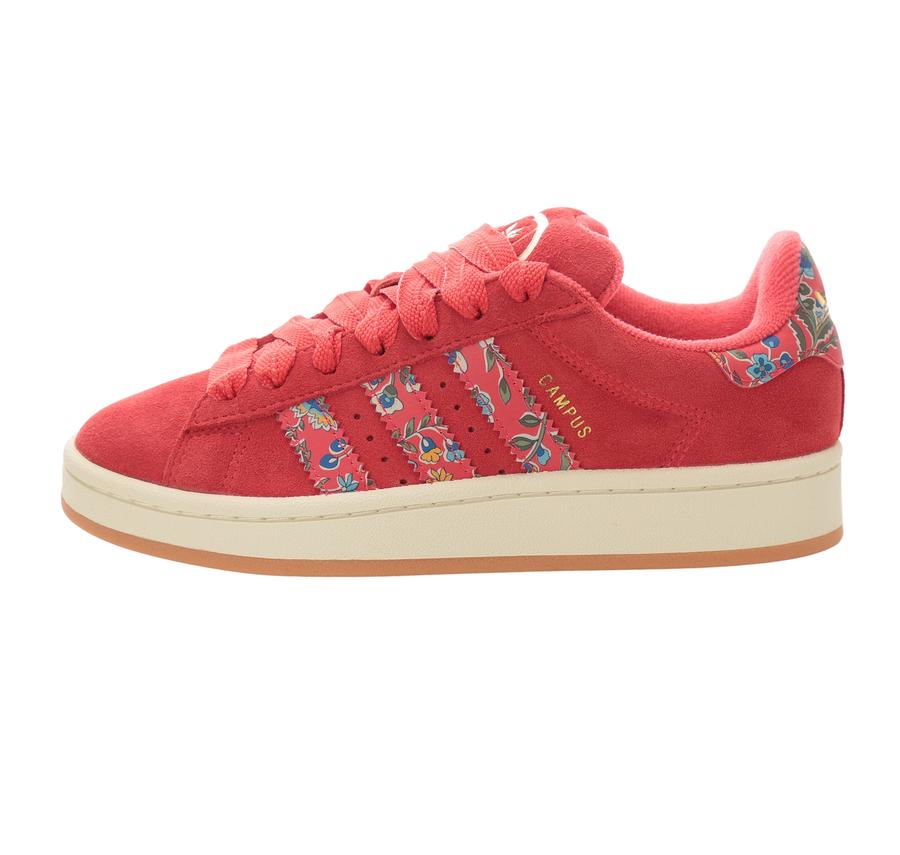 adidas Campus 00S X Liberty London Kadın Spor Ayakkabı Kırmızı