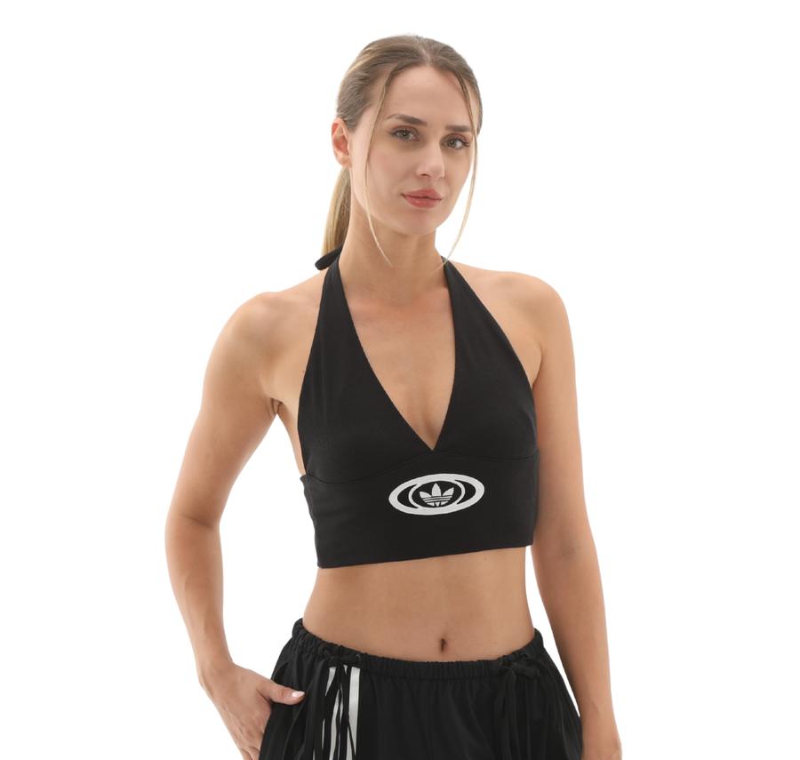 adidas Campus V Top Kadın T-Shirt Siyah adidas Campus V Top Kadın T-Shirt Siyah