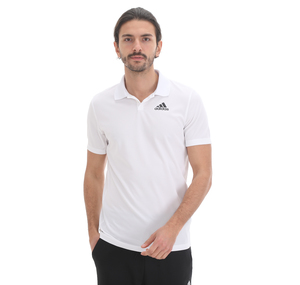 adidas Club Pıque Polo Erkek T-Shirt Beyaz