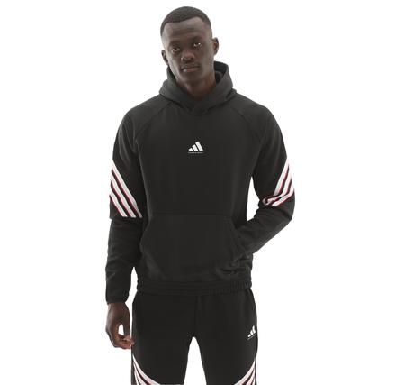 adidas Crazywarm Hoody Erkek Sweatshirt Siyah