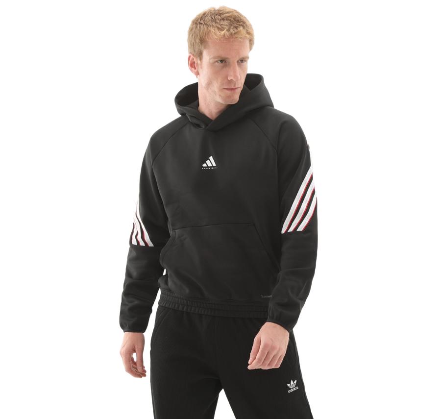 adidas Crazywarm Hoody Erkek Sweatshirt Siyah adidas Crazywarm Hoody Erkek Sweatshirt Siyah