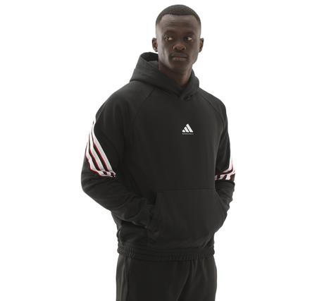 adidas Crazywarm Hoody Erkek Sweatshirt Siyah