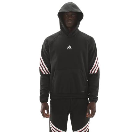 adidas Crazywarm Hoody Erkek Sweatshirt Siyah