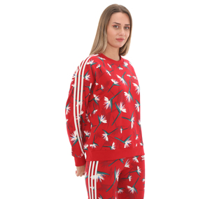 adidas Crew Sweater Kadın Sweatshirt Kırmızı