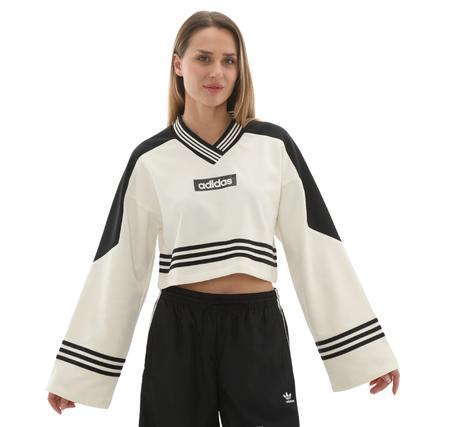 adidas Crew Sweatshırt Kadın Sweatshirt Beyaz adidas Crew Sweatshırt Kadın Sweatshirt Beyaz