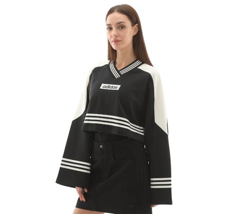 adidas Crew Sweatshırt Kadın Sweatshirt Siyah adidas Crew Sweatshırt Kadın Sweatshirt Siyah