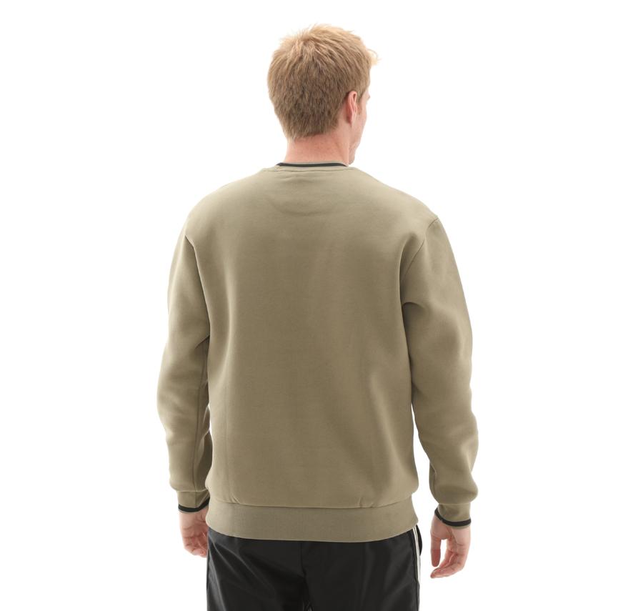 adidas Crewneck Swt Erkek Sweatshirt Haki adidas Crewneck Swt Erkek Sweatshirt Haki