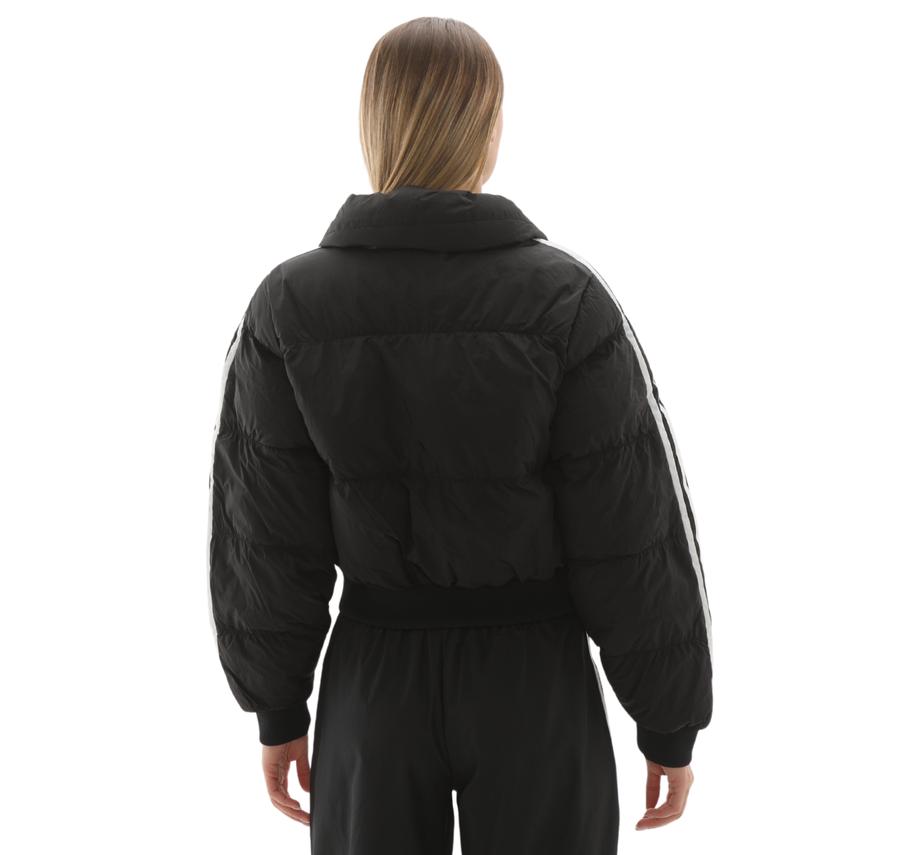 adidas Cropped Puff Kadın Mont Siyah adidas Cropped Puff Kadın Mont Siyah