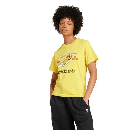 adidas Cyclone Tee Kadın T-Shirt Sarı