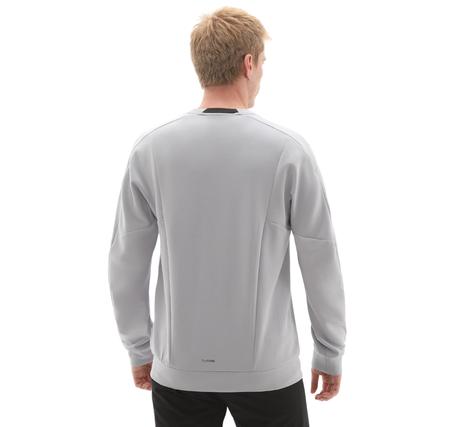 adidas D4T Crew Sweats Erkek Sweatshirt Gri