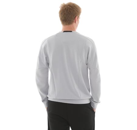 adidas D4T Crew Sweats Erkek Sweatshirt Gri