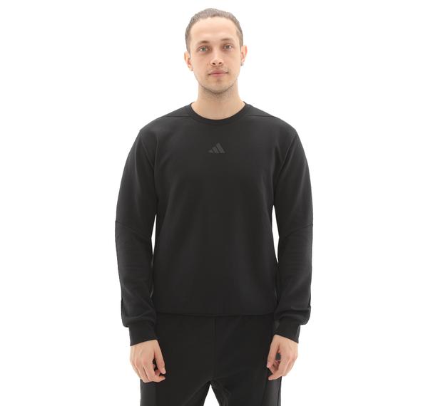 adidas D4T Crew Sweats Erkek Sweatshirt Siyah adidas D4T Crew Sweats Erkek Sweatshirt Siyah