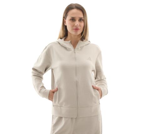 adidas D4T Fz Hoodıe Kadın Ceket Gri adidas D4T Fz Hoodıe Kadın Ceket Gri