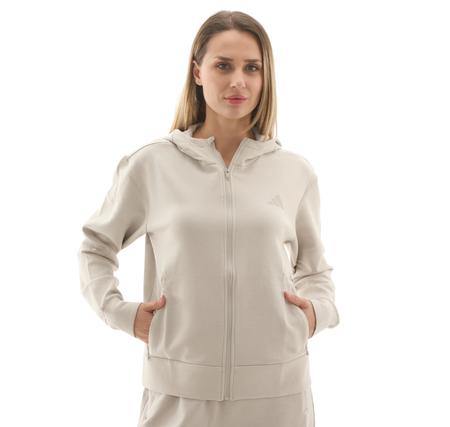 adidas D4T Fz Hoodıe Kadın Ceket Gri adidas D4T Fz Hoodıe Kadın Ceket Gri