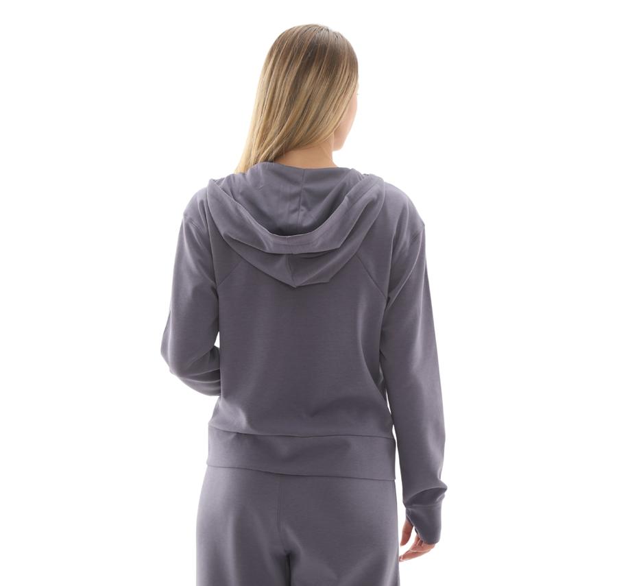 adidas D4T Fz Hoodıe Kadın Ceket Mor adidas D4T Fz Hoodıe Kadın Ceket Mor