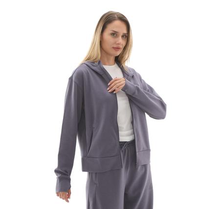 adidas D4T Fz Hoodıe Kadın Ceket Mor adidas D4T Fz Hoodıe Kadın Ceket Mor