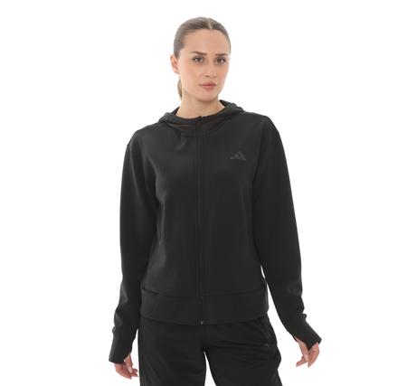adidas D4T Fz Hoodıe Kadın Ceket Siyah