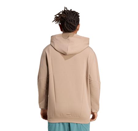adidas D4T Hoodıe Erkek Sweatshirt Krem