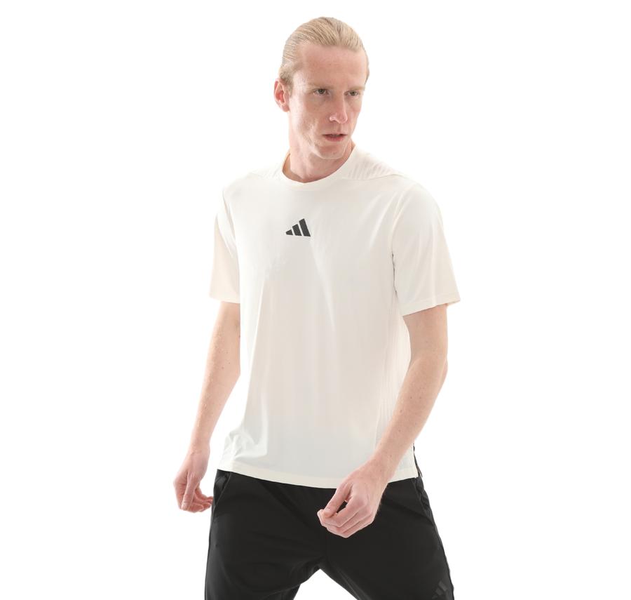 adidas D4T Int. Tee Erkek T-Shirt Beyaz adidas D4T Int. Tee Erkek T-Shirt Beyaz