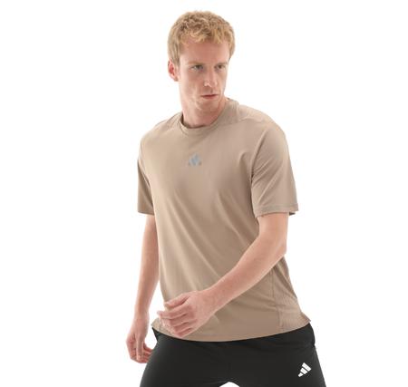 adidas D4T Int. Tee Erkek T-Shirt Sütlü Kahve