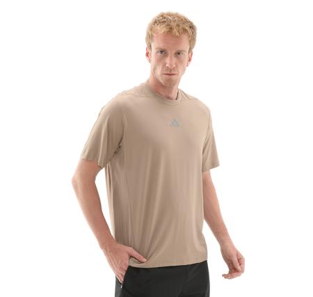 adidas D4T Int. Tee Erkek T-Shirt Sütlü Kahve