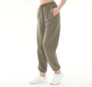 adidas D4T Knıt Pant Kadın Eşofman Altı Haki