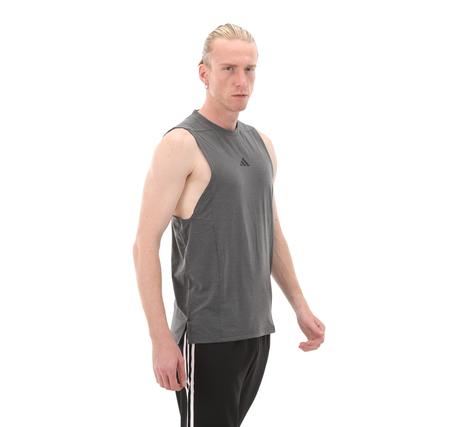 adidas D4T Tank Erkek T-Shirt Antrasit