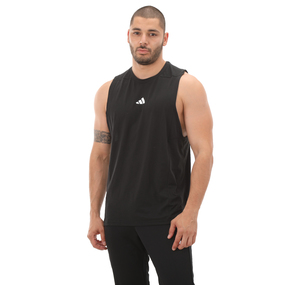adidas D4T Tank Erkek T-Shirt Siyah