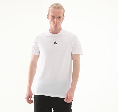 adidas D4T Tee Erkek T-Shirt Beyaz