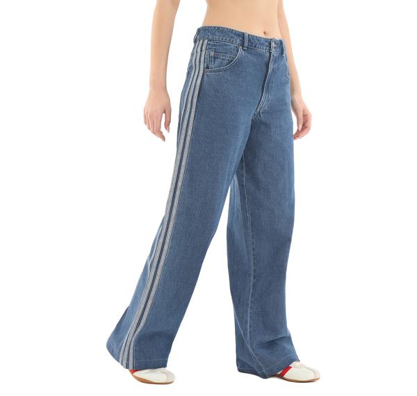 adidas Denım 3S Pant Kadın Pantolon Mavi adidas Denım 3S Pant Kadın Pantolon Mavi