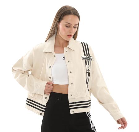 adidas Denım Track Top Kadın Ceket Beyaz