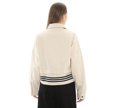 adidas Denım Track Top Kadın Ceket Beyaz
