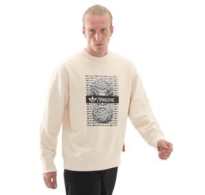 adidas Emre Yusufi Crew M Erkek Sweatshirt Krem