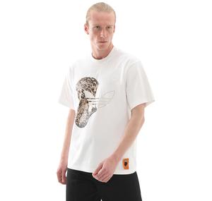 adidas Emre Yusufi Tee M Erkek T-Shirt Beyaz