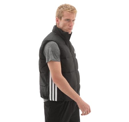 adidas Ess 3S Puf D V Erkek Yelek Siyah adidas Ess 3S Puf D V Erkek Yelek Siyah