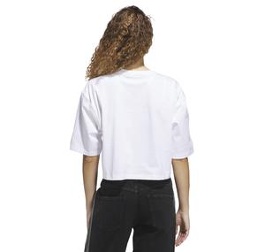 adidas Ess Crop Tee Kadın T-Shirt Beyaz