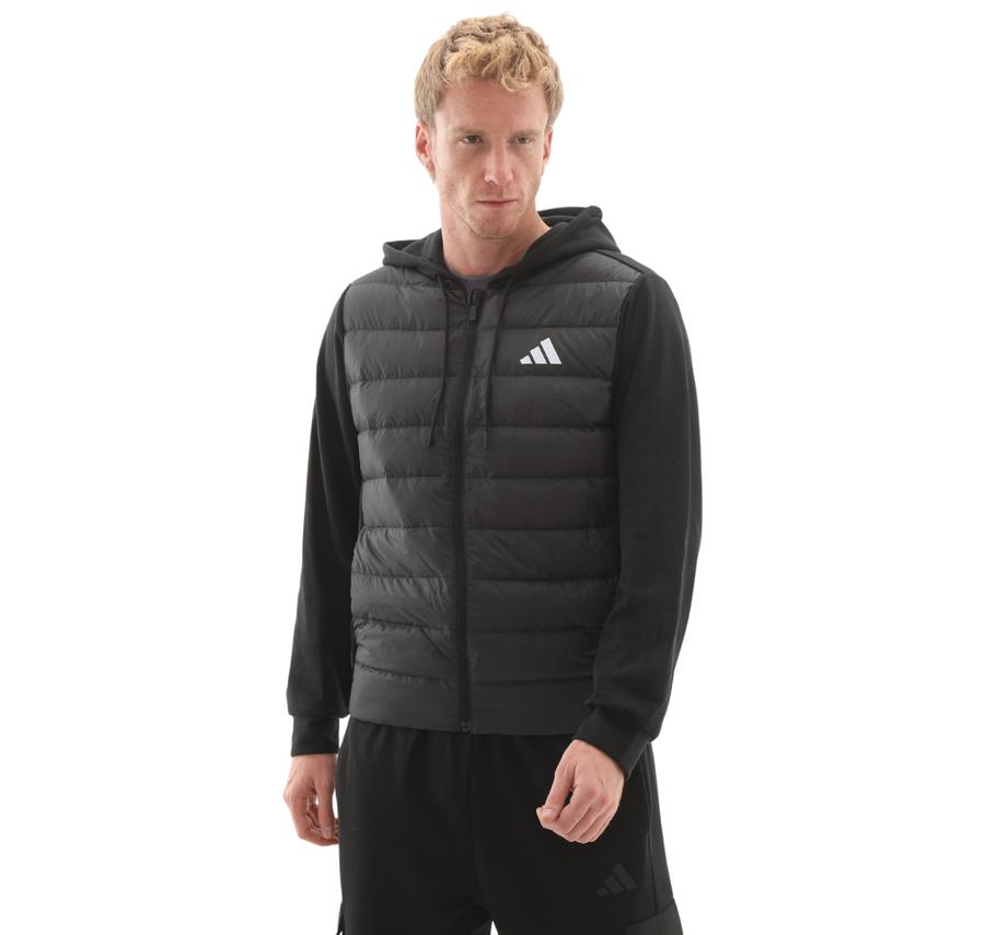 adidas Ess Ld Hyb Hd J Erkek Ceket Siyah adidas Ess Ld Hyb Hd J Erkek Ceket Siyah