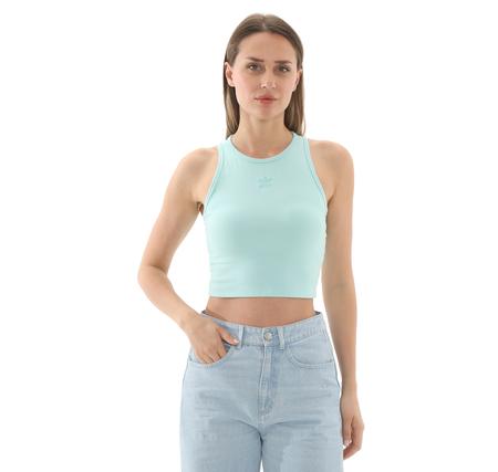 adidas Ess Rıb Tank Kadın T-Shirt Açık Mavi