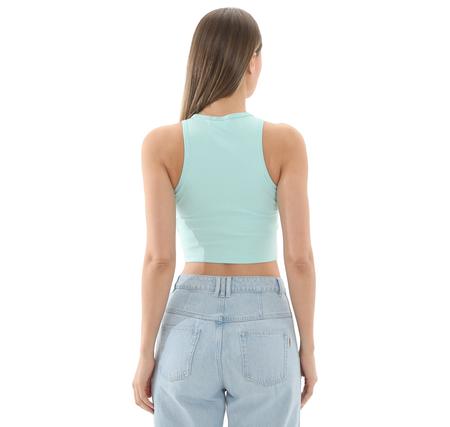 adidas Ess Rıb Tank Kadın T-Shirt Açık Mavi
